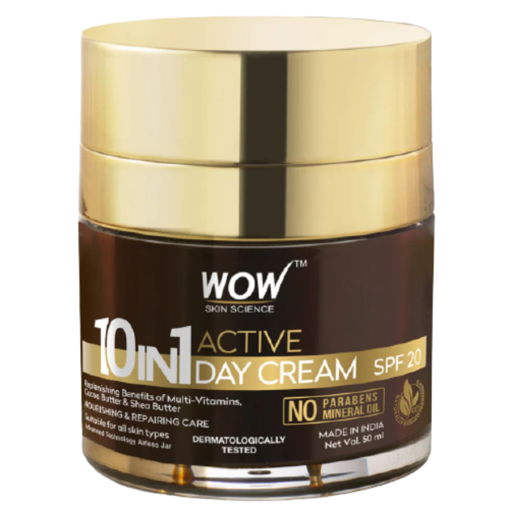 Wow Skin Science 10 in 1 Active Day Cream SPF 20