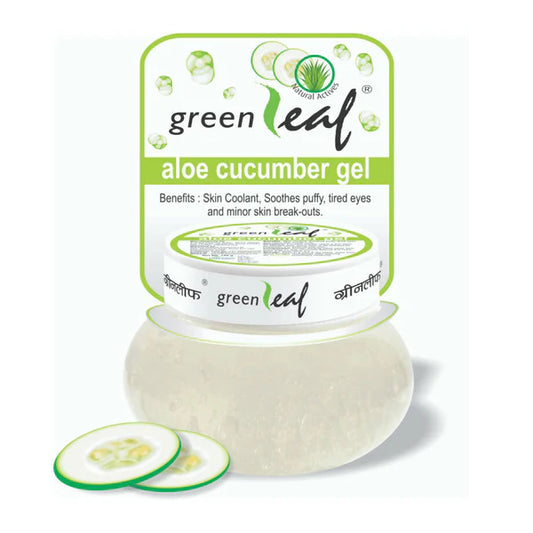 Green Leaf Aloe Cucumber Gel - 120 gm