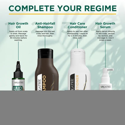Orgatre Hair Growth Oil With 28 Herbal Oils ??Promotes Hair Growth, Reduces Hair Fall & Dandruff - 100 ml