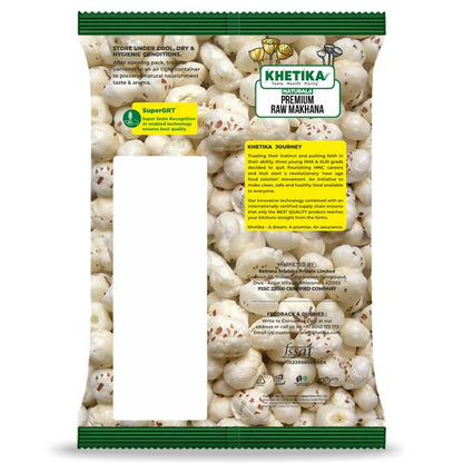 Khetika Premium Raw Phool Makhana - 250 gm
