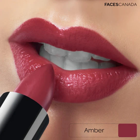 Faces Canada Creme Finish Lipstick - Amber 14 - 4 ml
