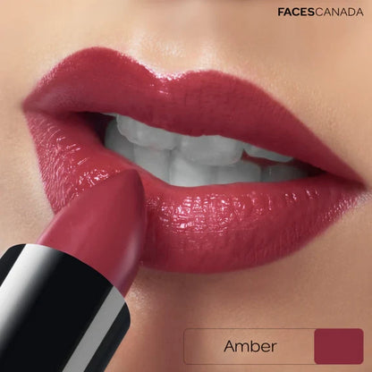 Faces Canada Creme Finish Lipstick - Amber 14 - 4 ml