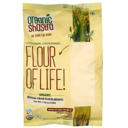 Organic Shastra Bengal Gram Flour (Besan) - 1 kg