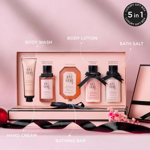 Kimirica Love Story Luxury Bath & Body Care Set - kit