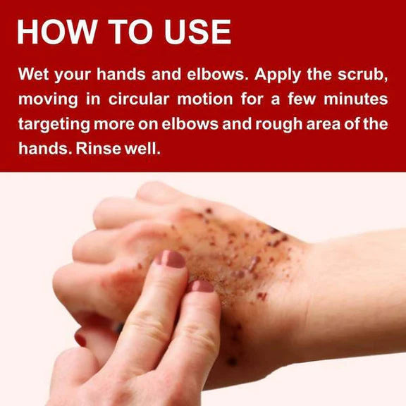 BodyHerbals Hand Scrub, 1 Minute Manicure - 100 gm