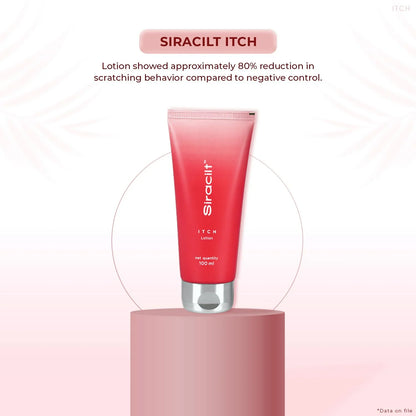 Siracilt-Itch Lotion Moisturizer For Soothing Dry Itchy Eczematic Skin Anti-Inflammatory Paraben & Sulphate Free - 100 ml