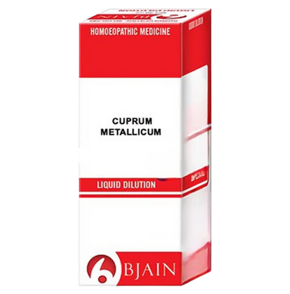 Bjain Homeopathy Cuprum Metallicum Dilution - 30 ml - 50M CH