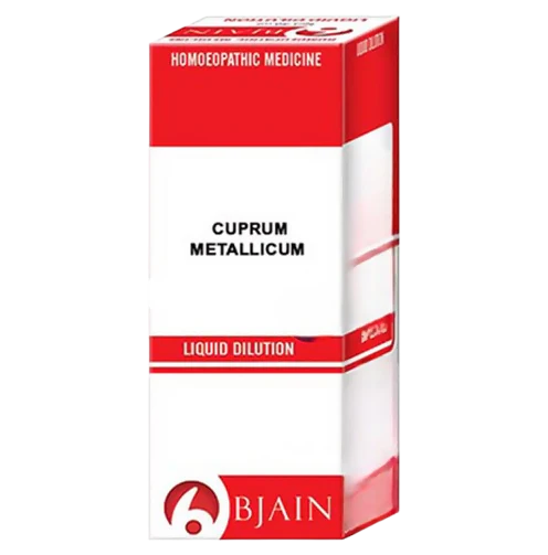 Bjain Homeopathy Cuprum Metallicum Dilution - 30 ml - 50M CH