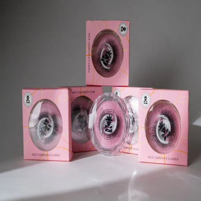 BOBI Self Adhesive Eyelashes SA04 Open Eye – Tapered Center Lift - 1 pair