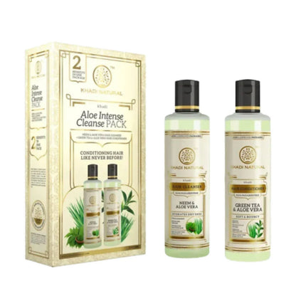 Khadi Natural Aloe Intense Clean Pack - Combo