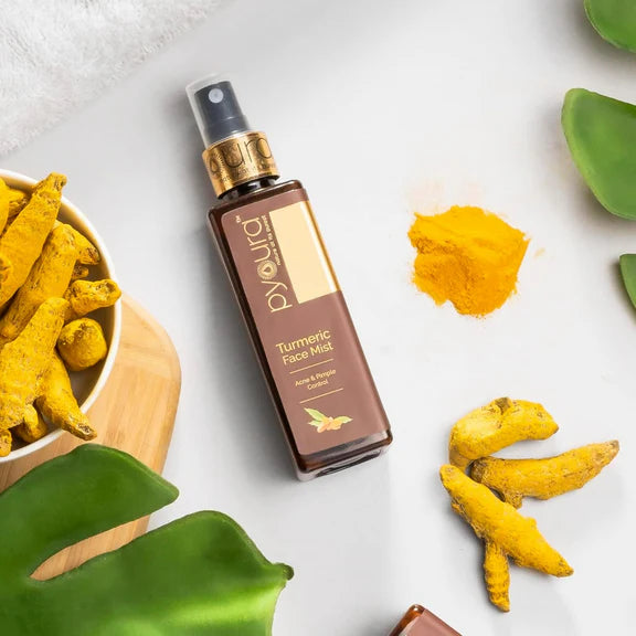 Pyoura Acne Pimple Turmeric Face Toner Mist Serum