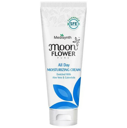 Medisynth Naturals Moonflower All Day Moisturizing Cream - 50 gm