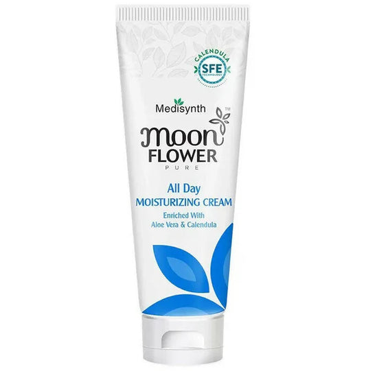 Medisynth Naturals Moonflower All Day Moisturizing Cream - 50 gm