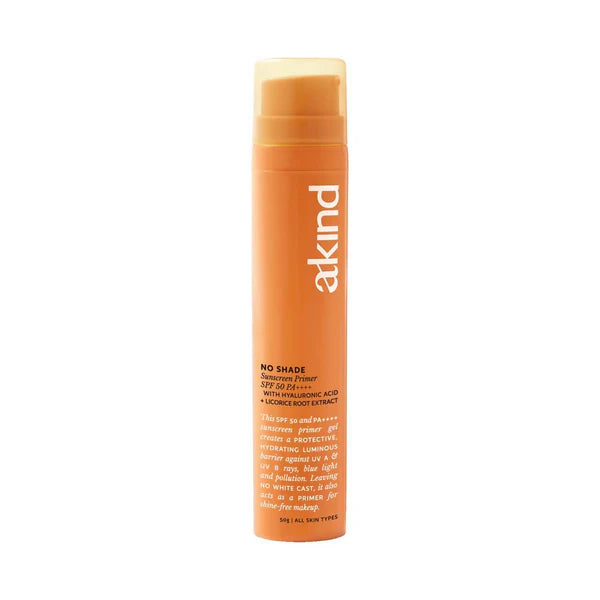 Akind No Shade Sunscreen Primer SPF 50 PA++++ - 50 gm