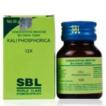 SBL Homeopathy Kali Phosphorica Biochemic Tablet -3X
