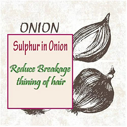 Urbaano Herbal Onion Oil + Shampoo & Conditioner Hair Care Set - combo