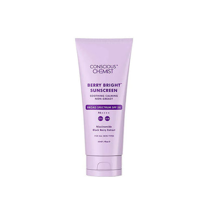 Conscious Chemist Berry Bright Sunscreen SPF 50 - 50 ml