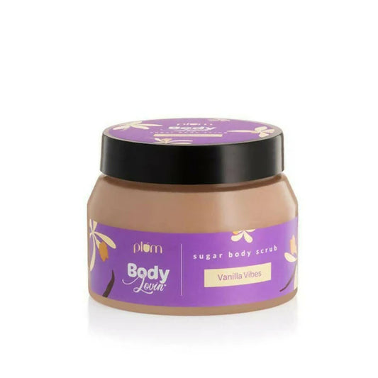 Plum Body lovin Vanilla Vibes Sugar Body Scrub - 200 gm