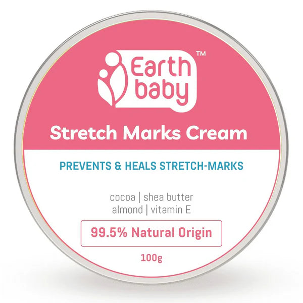 Earthbaby 99.5% Natural Origin Pregnancy Stretch Marks Removal Cream - 100 gm