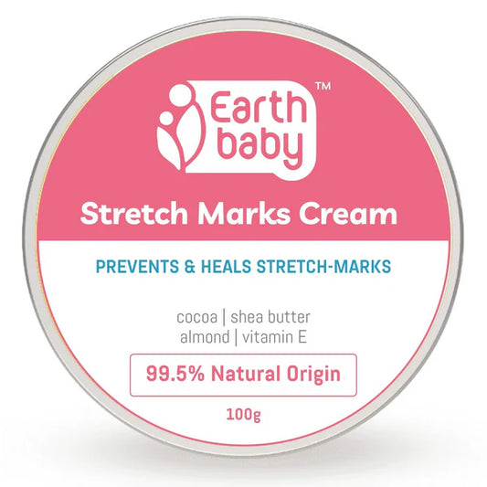 Earthbaby 99.5% Natural Origin Pregnancy Stretch Marks Removal Cream - 100 gm
