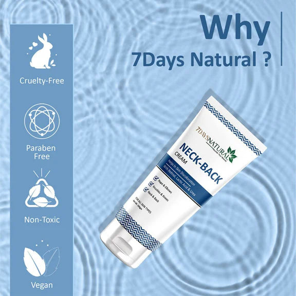 7 Days Neck Back Cream - 100 gm