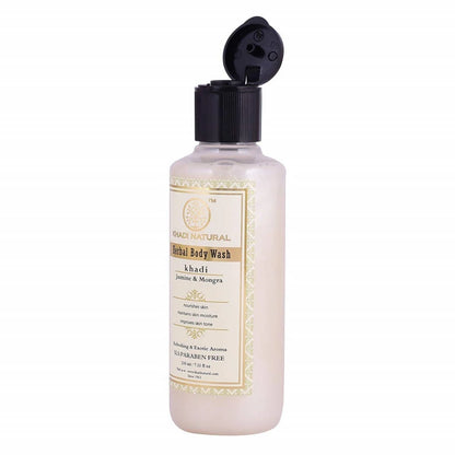 Khadi Natural Jasmine & Mogra Herbal Body Wash - 210 ml