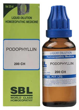 SBL Homeopathy Podophyllin Dilution -6 CH