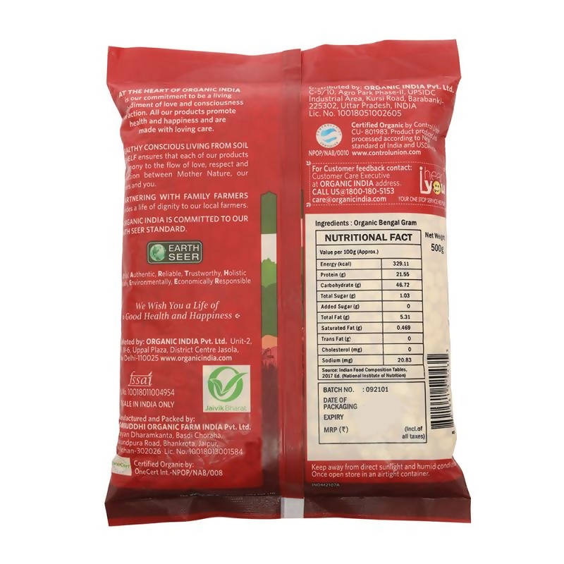 Organic India Bengal Gram (Chana dal)