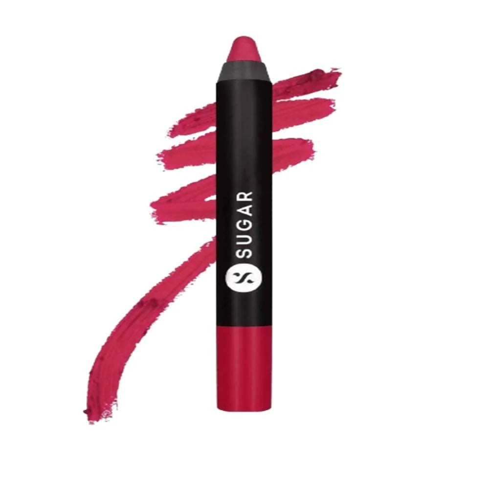 Sugar Matte As Hell Crayon Lipstick - Donna Pinciotti (Magenta Pink)