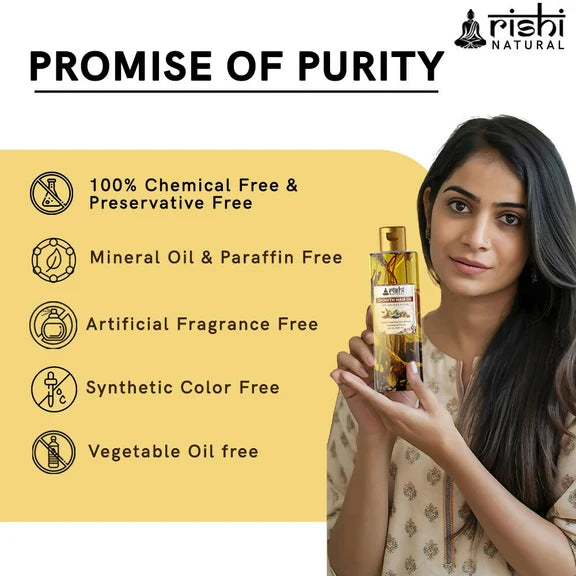 Rishi Natural Growth Hair Oil - 150 ml