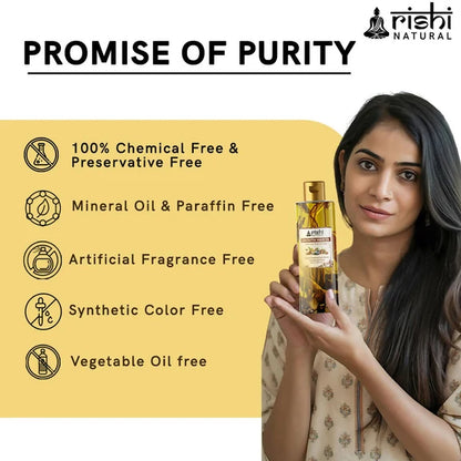 Rishi Natural Growth Hair Oil - 150 ml