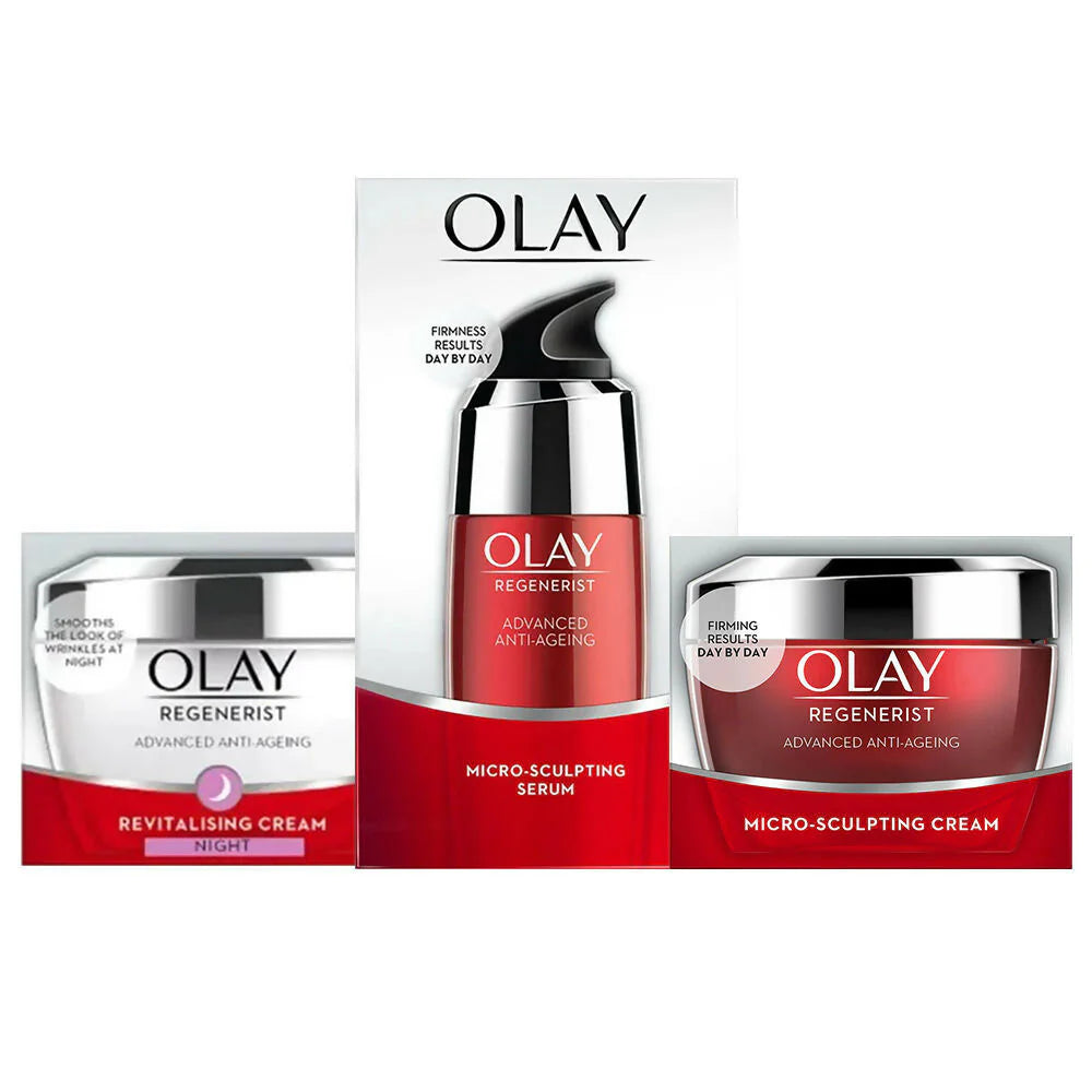 Olay Regenerist Complete Skincare (Day/Night Moisturizer + Serum) - combo