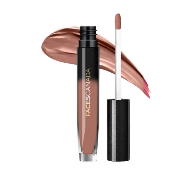 Faces Canada Comfy Silk Liquid Lipstick - Lunar Brown 11 - 3 ml