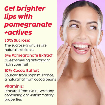 PLIX The Plant Fix Bright Lips Scrub - 15 gm