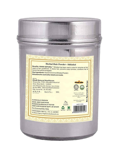 Khadi Natural Herbal Hair Shikakai Powder - 150 gm