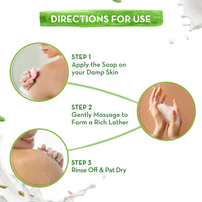 Mamaearth Multani Mitti Moisturizing Lotion Soap (Buy 3 Get 1 Free)