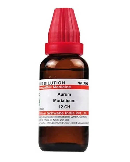 Dr. Willmar Schwabe India Aurum Muriaticum Dilution -6 CH -