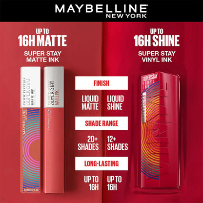 Maybelline New York Super Stay Matte Ink Liquid Lipstick - 25 Heroine - 5 ml