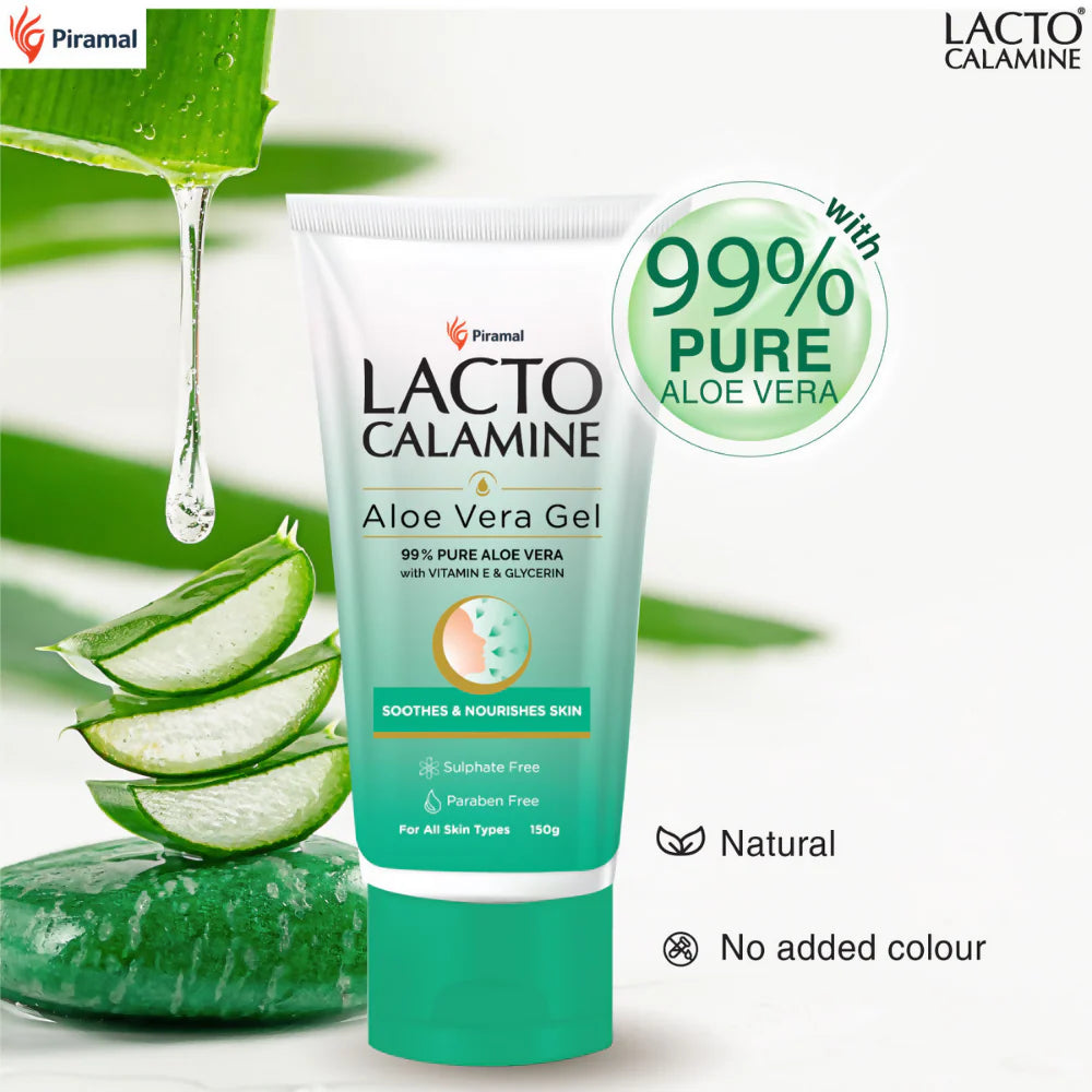 Lacto Calamine Aloe Vera Gel Face Moisturizer - 150 gm