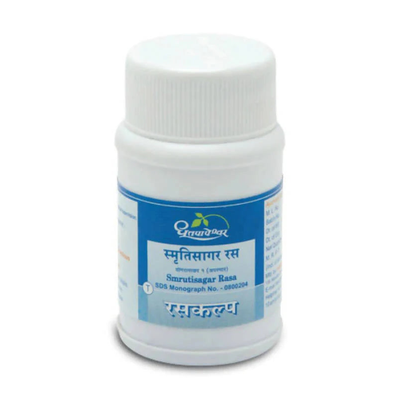 Dhootapapeshwar Smrutisagar Rasa Tablets -50 tabs