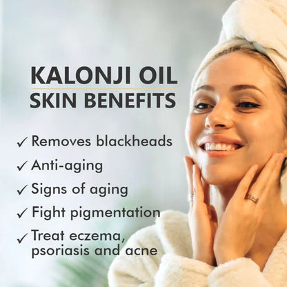 Skiura Nature Kalonji Oil & Black Seed Oil For Hair Oil - 100 ml