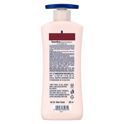 Vaseline Healthy Bright Complete 10 Anti Ageing Body Lotion, 10 in 1 Body Lotion With Vitamin B3, AHA, Pro-Retinol