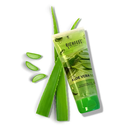 Richfeel Pure Aloe Vera Gel For Face Skin & Hair - 100 ml