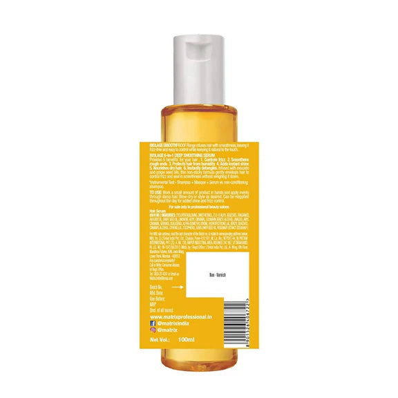 Biolage Smoothproof Avocado Deep Smoothing Serum Deep Smoothening With Avocado & Grape Seed Oil - 100 ml