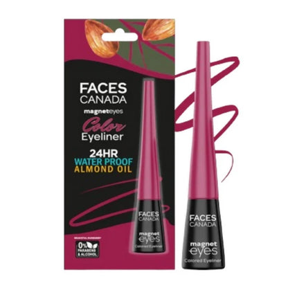 Faces Canada Magneteyes Colored Eyeliner - Graceful Burgundy 05 - 4 gm