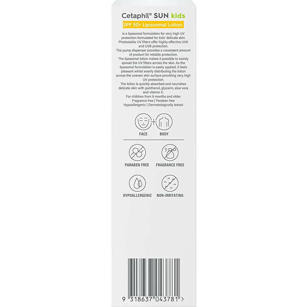 Cetaphil Sun Kids Spf 50+ Lotion - 150 ml