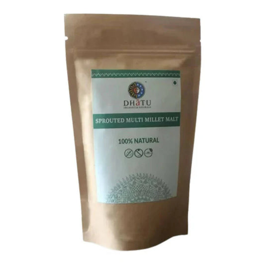 Dhatu Organics & Naturals Sprouted Multi Millet Malt - 200 gm