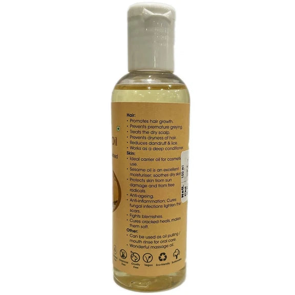 Teja Organics Sesame Oil - 100 ml