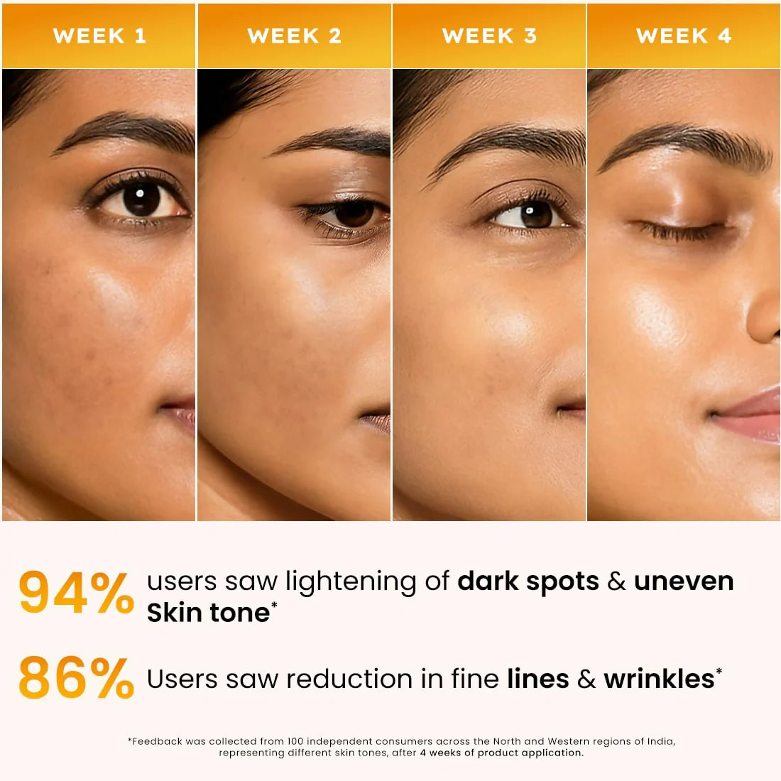 Hyphen Double Shot Face Serum with 18% Brightening & 20% Collagen - 50 ml