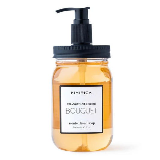 Kimirica Frangipani & Rose Scented Bouquet Hand Soap - 500 ml